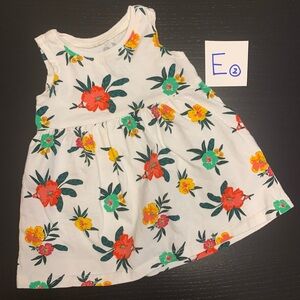 ⭐️2/$8.00⭐️ Old Navy 0-3m Floral Tank Summer Dress